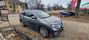 Nissan X-trail T32/Rogue 2014–2021 Tagrælinger Skyport Grey foto 10