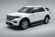 Ford Explorer 2019– Sidetrin Maya V1 (2 stk., aluminium) foto 1