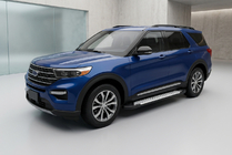 Ford Explorer 2019– Sidetrin Allmond Grey (2 stk., aluminium) foto 1