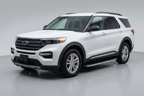 Ford Explorer 2019– BlackLine sidetrin (2 stk., aluminium) foto 1