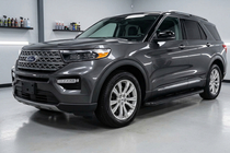 Ford Explorer 2019– Sidetrin Tayga Black (2 stk., aluminium) foto 1