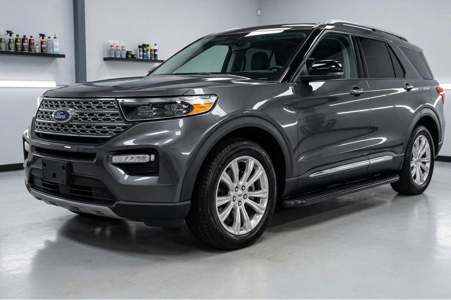 Ford Explorer 2019– Sidetrin Tayga Black (2 stk., aluminium) Image