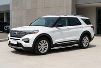 Ford Explorer 2019– Sidetrin Tayga V2 (2 stk., aluminium) foto 1