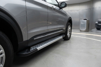 Ford Explorer 2019– Sidetrin Vision New Grey (2 stk., aluminium) foto 1