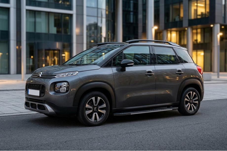Citroen C-3 Aircross 2017–2024 Bosphorus Grey sidetrin (2 stk., aluminium) Image