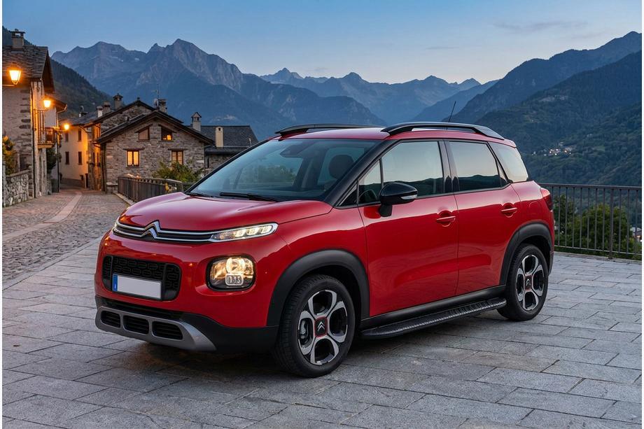 Citroen C-3 Aircross 2017–2024 Sidetrin Bosphorus Black (2 stk., aluminium) Image