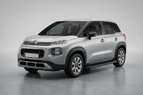 Citroen C-3 Aircross 2017–2024 Allmond Black sidetrin (2 stk., aluminium) foto 1