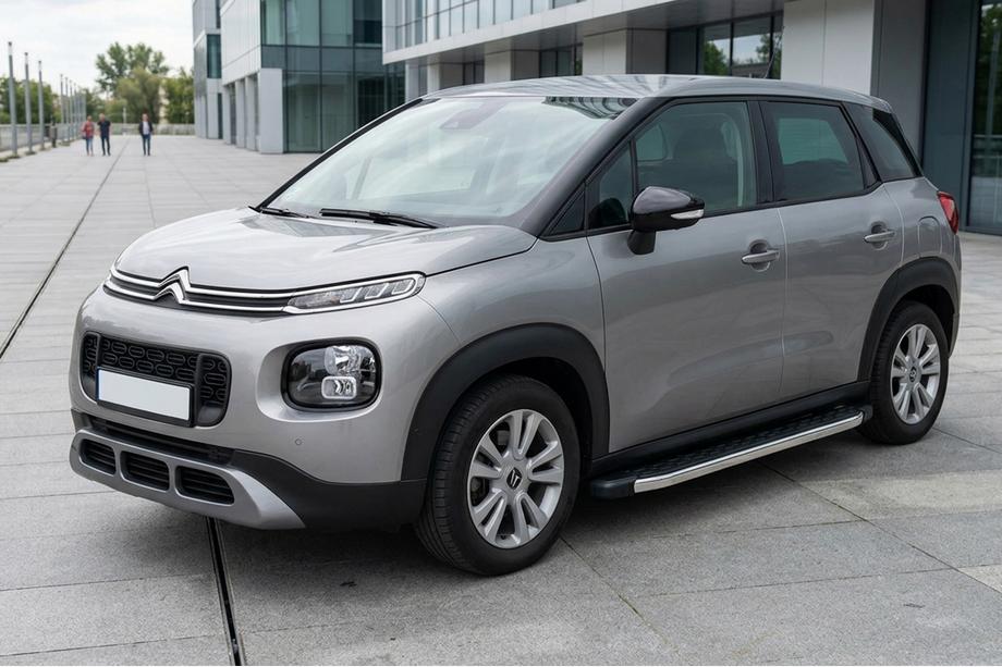 Citroen C-3 Aircross 2017–2024 BlackLine sidetrin (2 stk., aluminium) Image