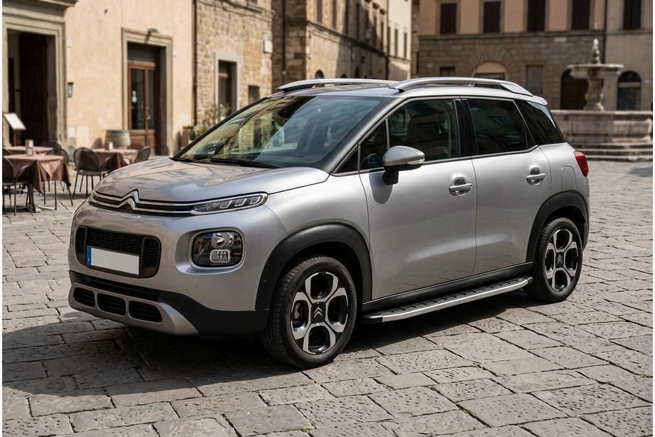 Citroen C-3 Aircross 2017–2024 Sidetrin Fullmond (2 stk., aluminium) Image