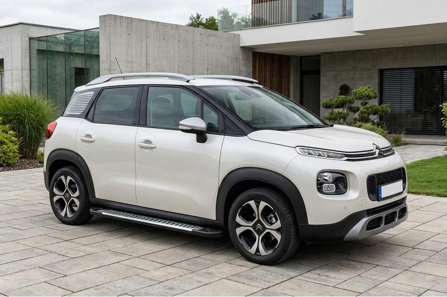 Citroen C-3 Aircross 2017–2024 Sidetrin Line (2 stk., aluminium) Image