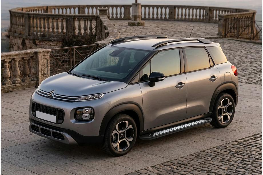 Citroen C-3 Aircross 2017–2024 Sidetrin Vision New Black (2 stk., aluminium) Image