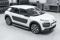 Citroen Cactus 2014–2020 Sidetrin Fullmond (2 stk., aluminium) foto 1