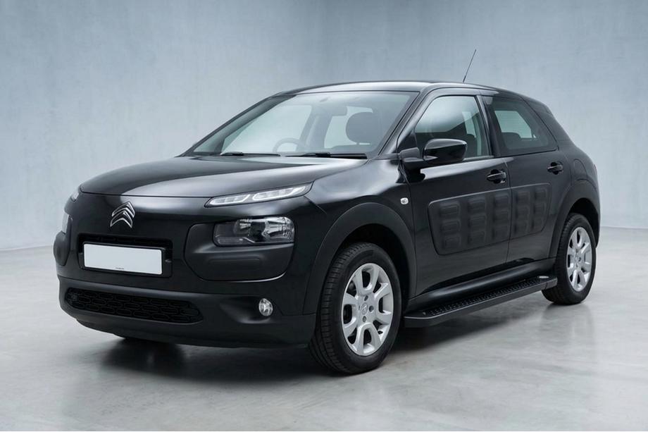 Citroen Cactus 2014–2020 Allmond Black sidetrin (2 stk., aluminium) Image