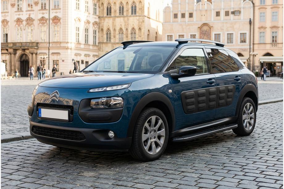 Citroen Cactus 2014–2020 Sidetrin Bosphorus Black (2 stk., aluminium) Image