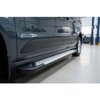 Sidetrin Allmond Grey (2 stk., aluminium) foto 2
