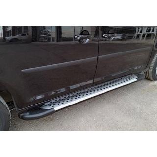 Sidetrin Allmond Grey (2 stk., aluminium) foto 1