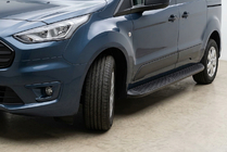 Volkswagen Caddy 2020– Sidetrin Tayga Black (2 stk., aluminium) foto 1