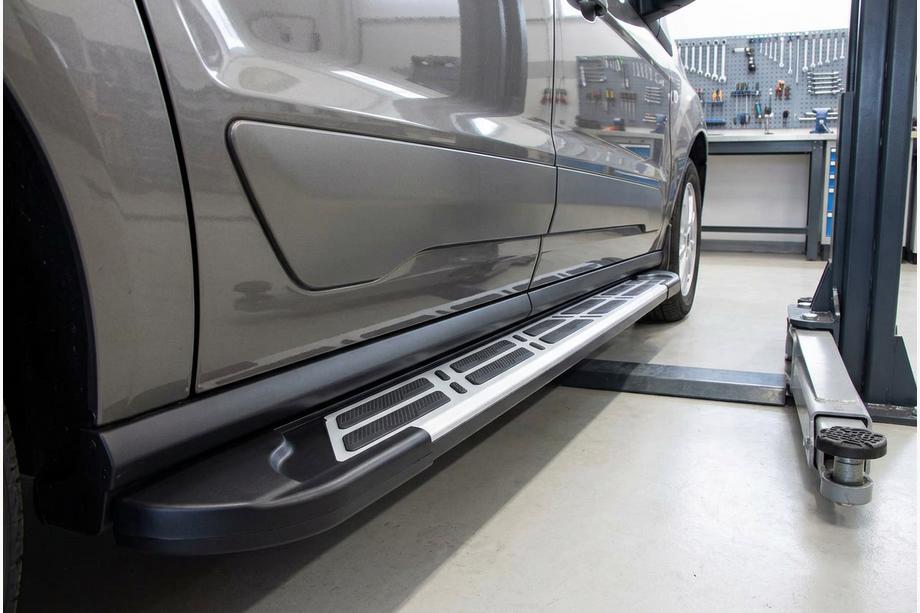 Volkswagen Caddy 2020– Sunrise sidetrin (2 stk., aluminium) Image