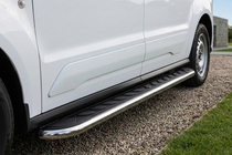 Volkswagen Caddy 2020– Maydos V1 sidetrin (2 stk., aluminium ↗ rustfrit stål) Maxi hjulbase foto 1