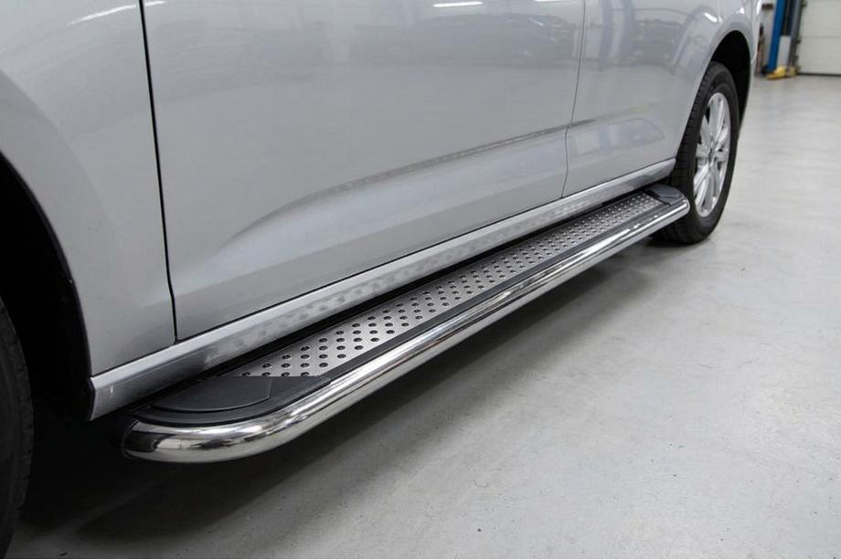 Volkswagen Caddy 2020– Sidetrin Maydos V2 (2 stk., aluminium ↗ rustfrit stål) Image