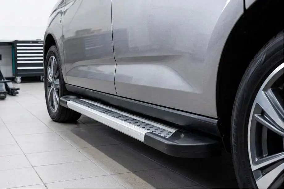 Volkswagen Caddy 2020– Sidetrin Vision New Grey (2 stk., aluminium) Image