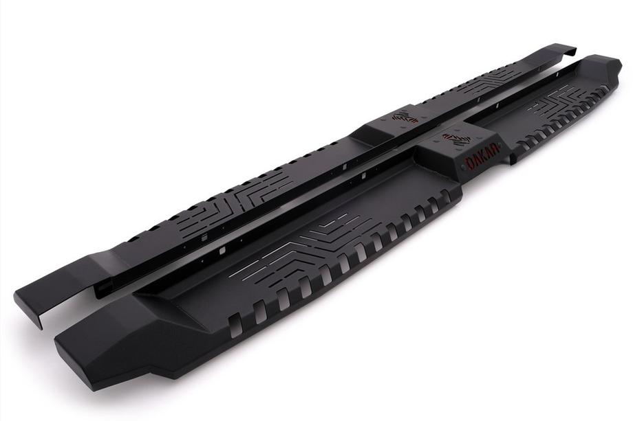 Volkswagen Amarok 2010–2022 Sidetrin Dakar V2 uden LED (2 stk., metal) Image