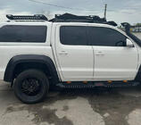 Volkswagen Amarok 2010–2022 Siderør Dakar V2 med LED (2 stk., metal) foto 7