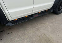 Volkswagen Amarok 2010–2022 Siderør Dakar V2 med LED (2 stk., metal) foto 12