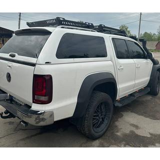 Siderør Dakar V2 med LED (2 stk., metal) Volkswagen Amarok 2010–2022 foto 4