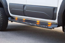 Volkswagen Amarok 2010–2022 Sidetrin Dakar V1 med LED (2 stk., metal) foto 2