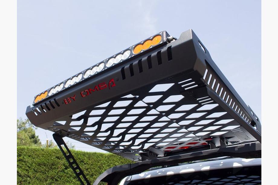 Toyota Hilux 2015– Dakar lastkurv til rollbar (100x100 cm) Foto 3