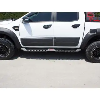 Dakar V2 sideskørter uden LED (2 stk., metal) foto 2