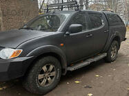 Mitsubishi L200 2015–2024 Dakar V2 sidetrin med LED (2015-2019, 2 stk., metal) foto 1