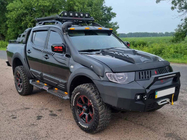 Mitsubishi L200 2015–2024 Dakar V2 sidetrin med LED (2015-2019, 2 stk., metal) foto 11
