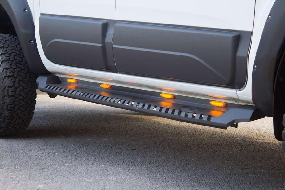 Mitsubishi L200 2015–2024 Sidetrin Dakar V1 med LED (2015-2019, 2 stk., metal) Foto 2