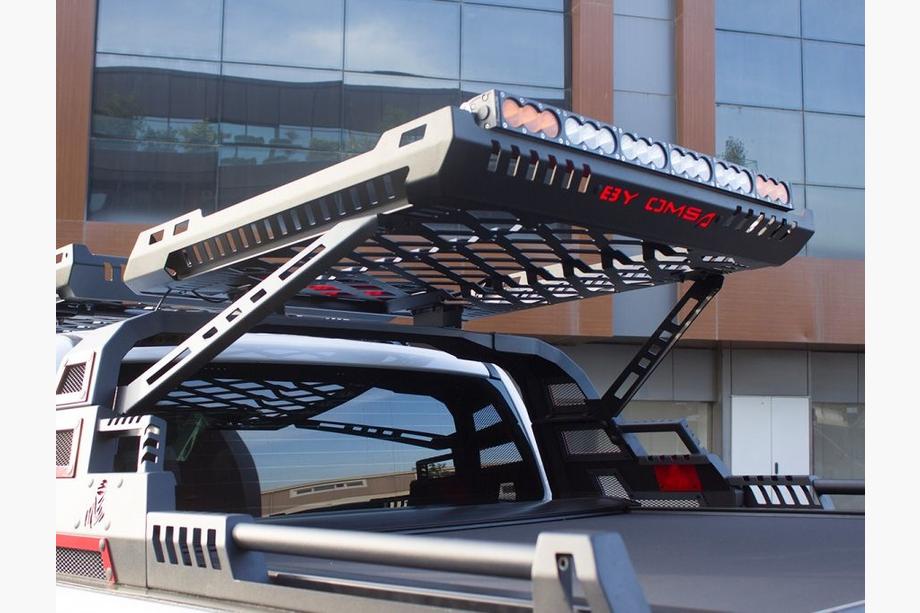 Mitsubishi L200 2006–2015 Kurv til Dakar rollbar (100x100 cm) Foto 10