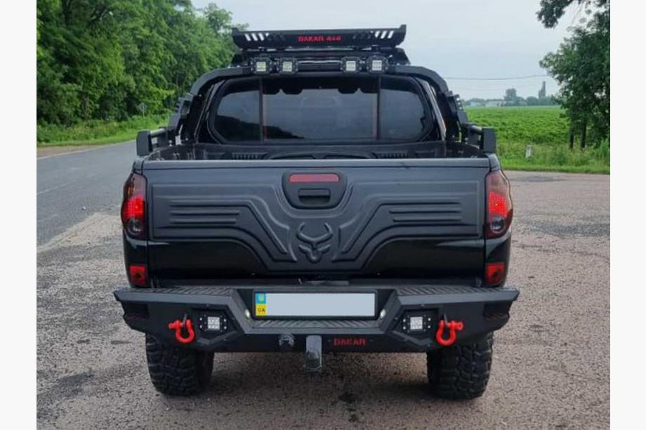 Mitsubishi L200 2006–2015 Kurv til Dakar rollbar (100x100 cm) Foto 17