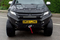 Mitsubishi L200 2015–2024 Forreste kofanger med motorbeskyttelse Dakar (2019+) foto 2