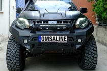 Mitsubishi L200 2015–2024 Forreste kofanger med bundbeskyttelse Dakar (2015-2019) foto 1