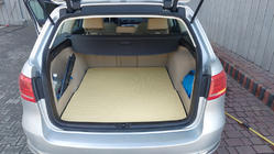Volkswagen Passat B7 2012–2015 Bagagerumsmåtte (EVA, beige) SW foto 3