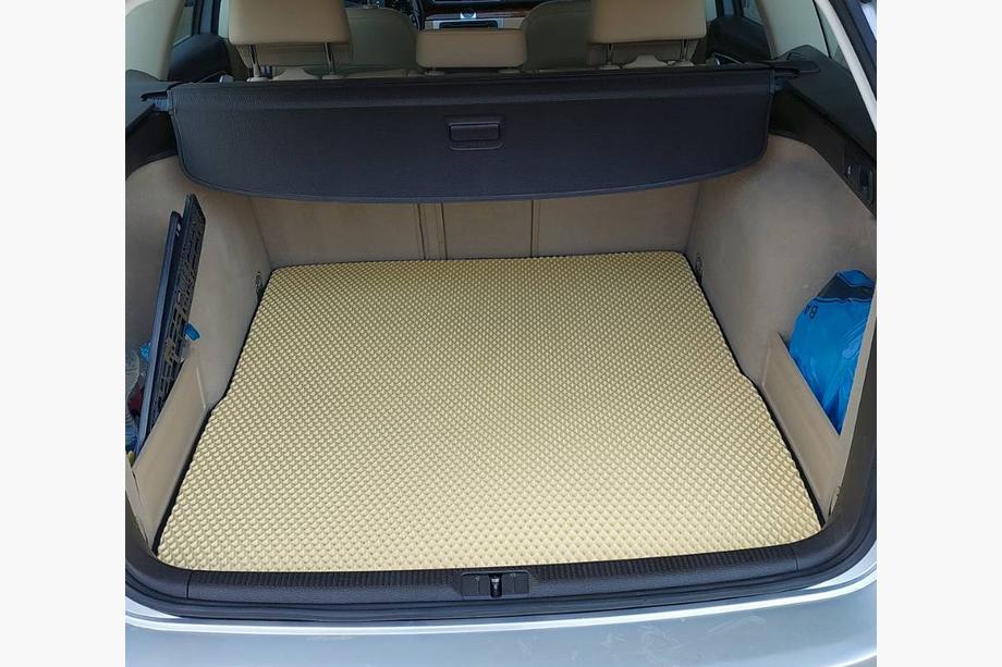 Volkswagen Passat B7 2012–2015 Bagagerumsmåtte (EVA, beige) SW Image