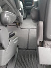 Chrysler Voyager 2001–2007 Bilmåtter (3 rækker, EVA, sorte) foto 12