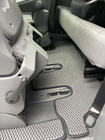 Chrysler Voyager 2001–2007 Bilmåtter (3 rækker, EVA, sorte) foto 11