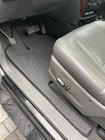 Chrysler Voyager 2001–2007 Bilmåtter (3 rækker, EVA, sorte) foto 2
