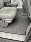 Chrysler Voyager 2001–2007 Bilmåtter (3 rækker, EVA, sorte) foto 6