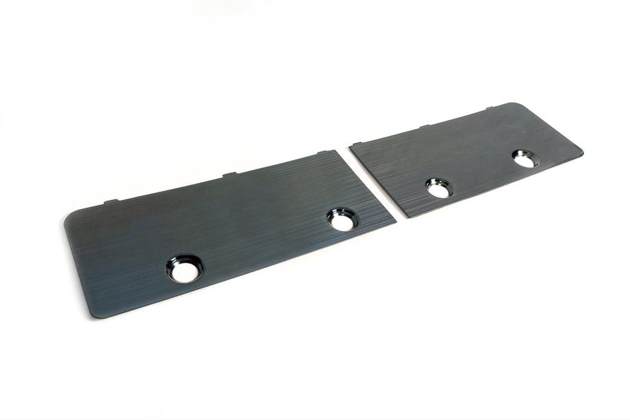 Toyota Land Cruiser 200 2007–2021 Indsatser til bagklap (2 stk., aluminium) Image