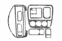 Honda CRV 1996–2001 Dekor til instrumentbord foto 4