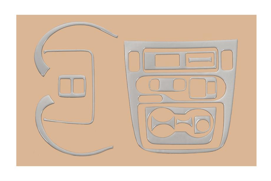 Honda HR-V 1998–2006 Dekor til instrumentbord Sort Foto 2