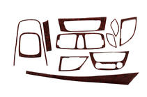 Renault Megane III 2009–2016 Instrumentbrætpanel-indsatser (Meric) Trælook foto 1
