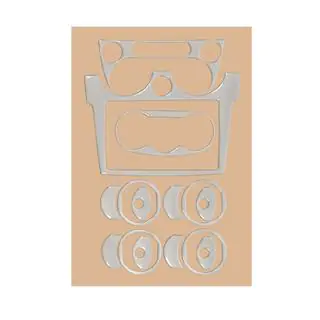Instrumentbordspanel covers (2005-2008) V1